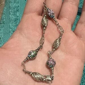 925 Cloisonne Beaded Bracelet